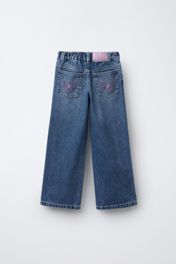 ZARA ДЖИНСЫ KUROMI © SANRIO, СИНИЙ