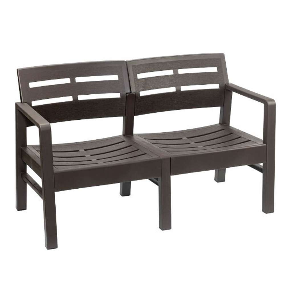 Диван РЕЙКИ двухместный 1200*580*750 (в разобранном виде в индивид. упаковке) М4001