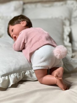 Кукла Реборн Marina and Pau 45cм Martina мягконабивная (M3130)