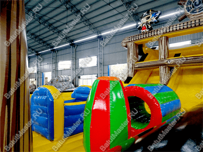 Надувной корабль "Пират Черная Борода"