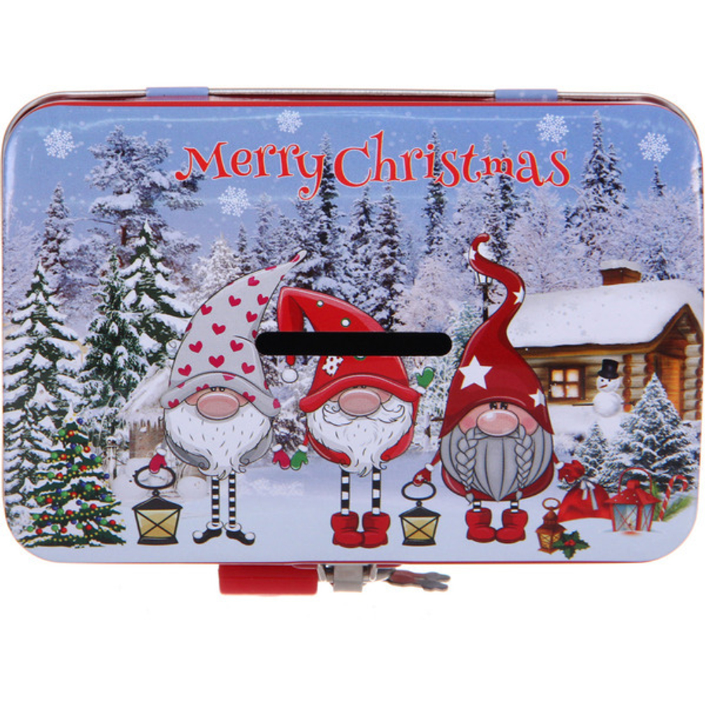 Копилка «Славные гномы» 11,5*7,5*8см