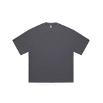 Футболка Blue Monte Waffle Knit Henley Short-Sleeve T-Shirt "Dayan Purple-Gray"