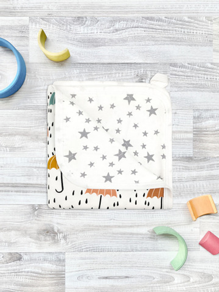 Двусторонний плед Mjölk Зонтики