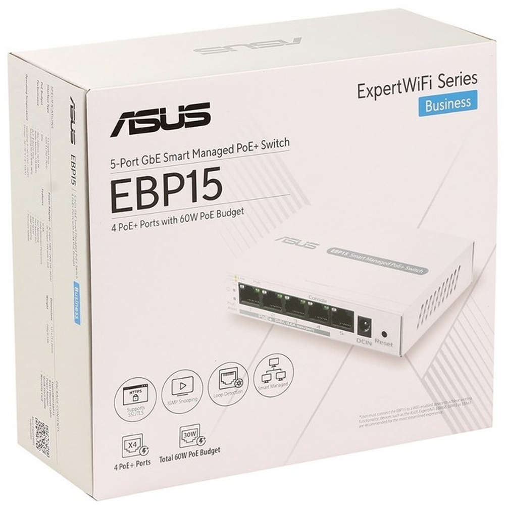 Коммутатор ASUS EBP15 (90IG08D0-MO3B00)