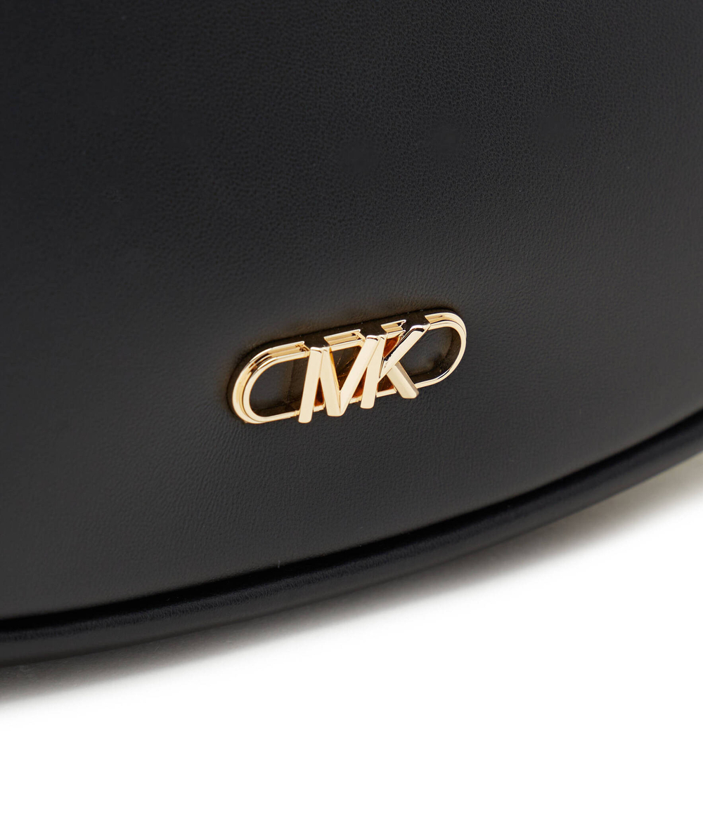 Кожаная сумка через плечо Michael Kors - черный(30H3G8NM3L)