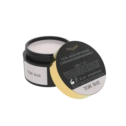 Камуфлирующий самовыравнивающийся гель серый (холодный) Тон №12 15мл,ОПЦИЯ