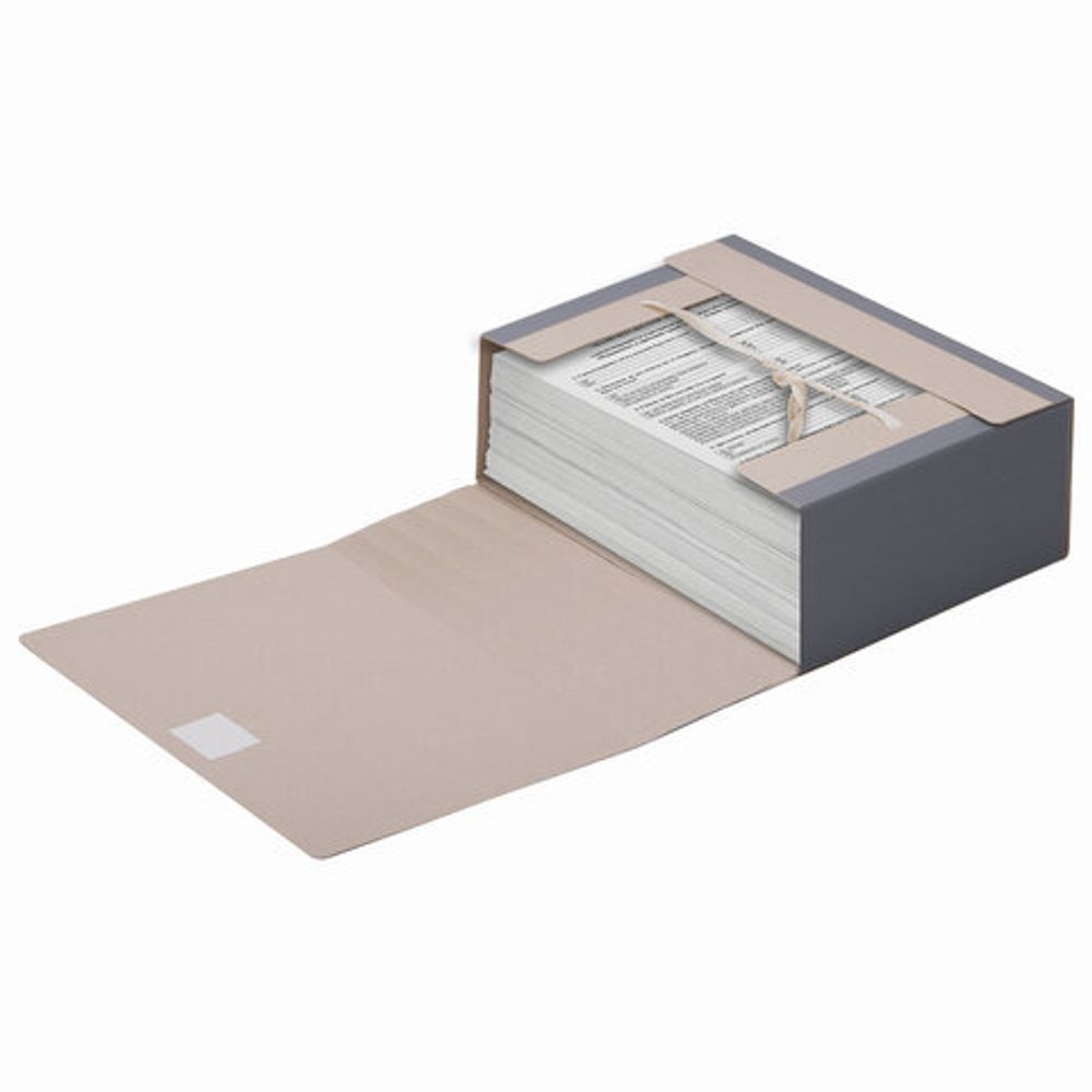 Папка архивная А4 "Форма 21", 120 мм, переплетный картон/бумвинил, ГИБКИЙ КОРЕШОК, до 1200 л., STAFF, 112165