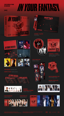 Набор ATEEZ - 2025 WORLD TOUR [IN YOUR FANTASY] INCHEON DVD