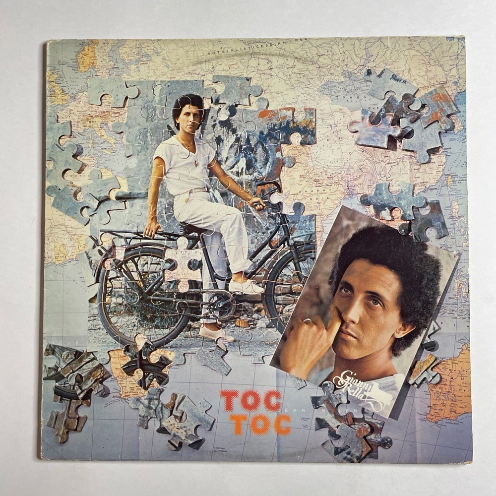 Винтажная виниловая пластинка LP Gianni Bella Toc Toc (Holland 1979)