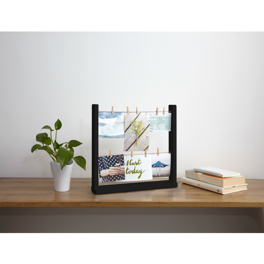 Панно для фотографий настольное hangit чёрное