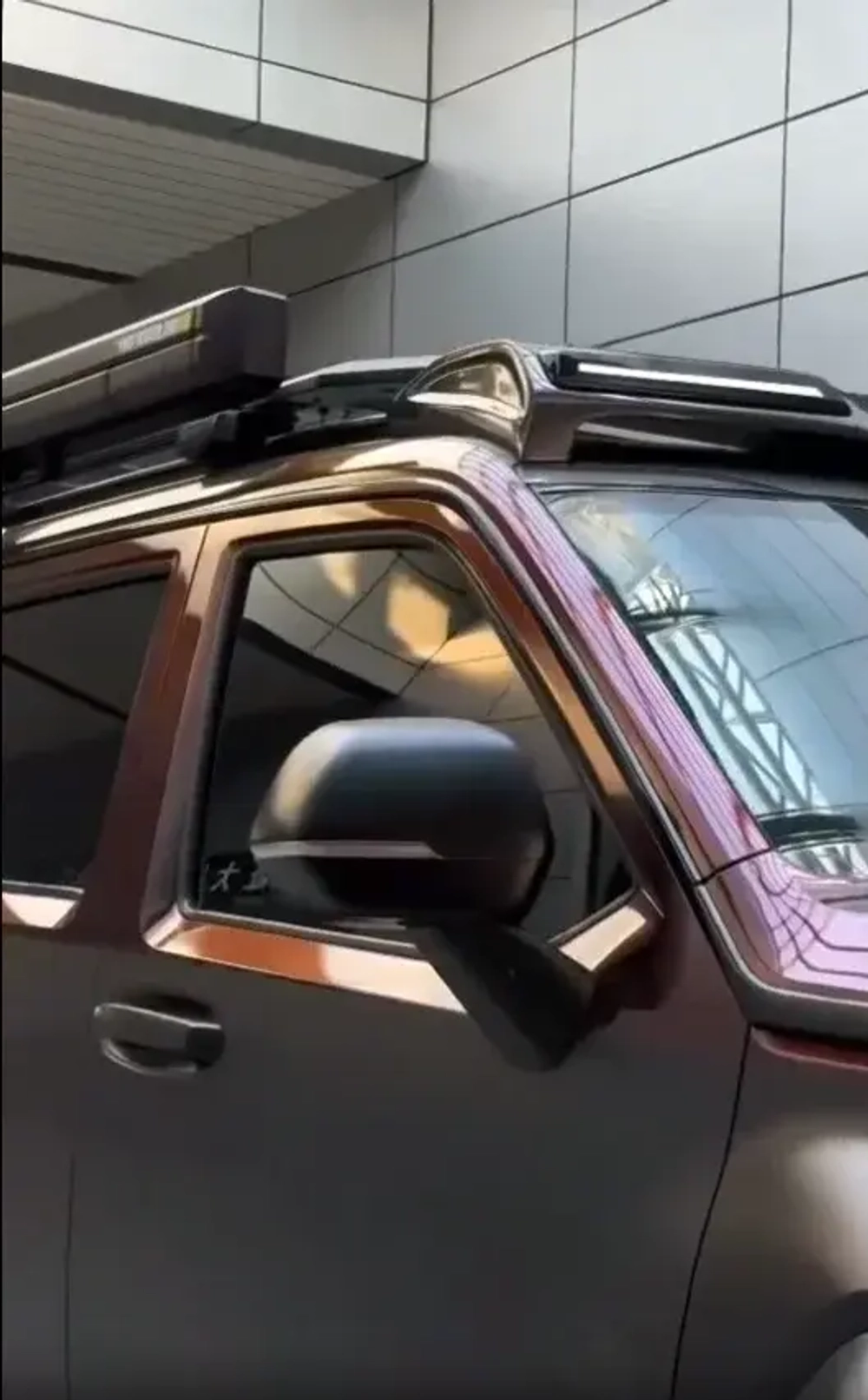 Платформа на крышу для Tank 700 Танк боковой ящик боковая лестница