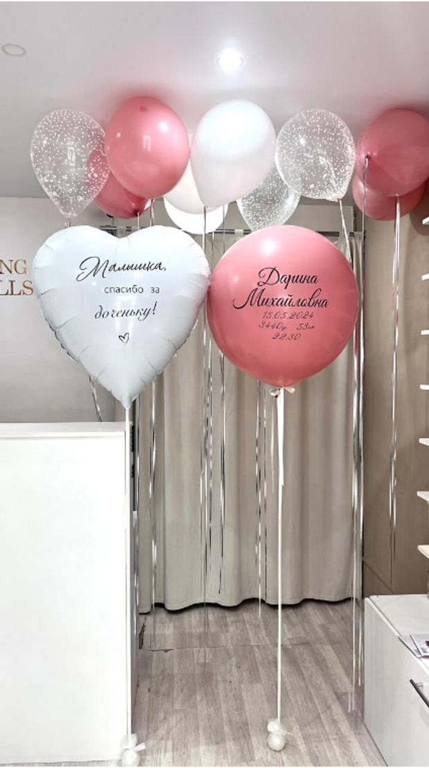 Шары на выписку №208