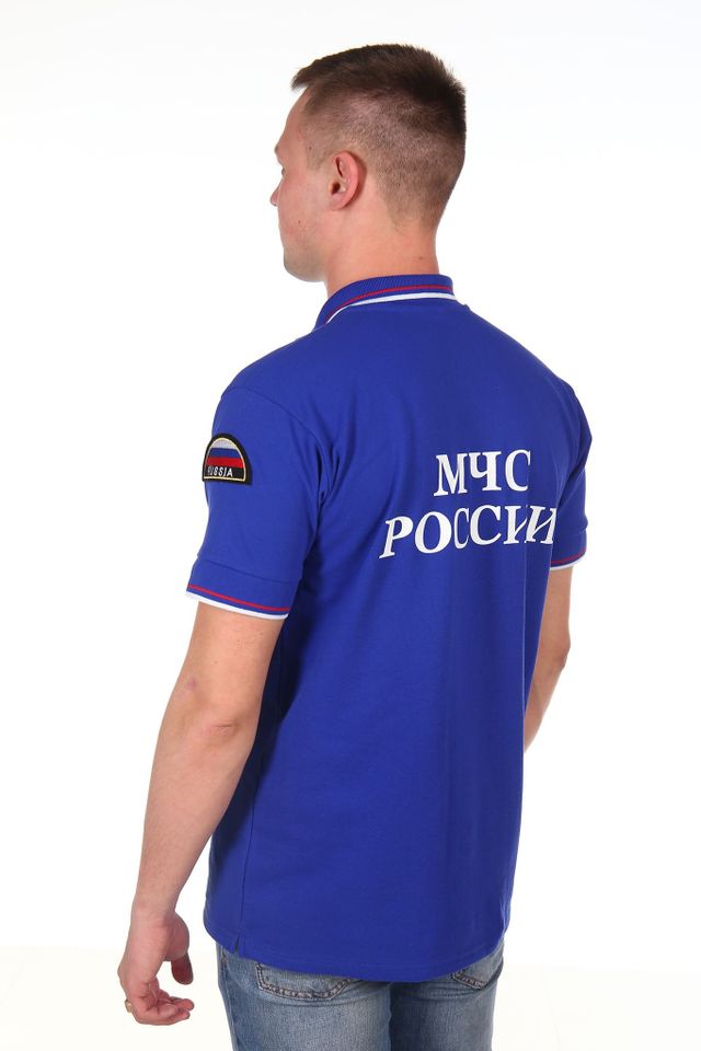 Поло МЧС с коротким рукавом