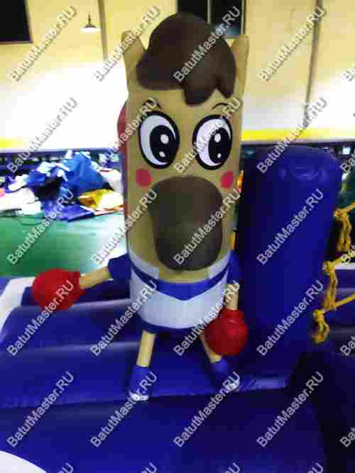 Надувная полоса препятствий "Веселые скачки"