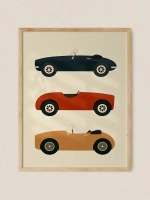 Постер 30х40 см в детскую мальчика Ретро