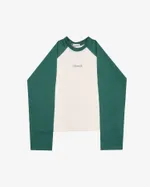 Купить Лонгслив One Two Raglan Duo Ponderosa Pine зеленый Лонгслив One Two Raglan Duo Ponderosa Pine зеленый