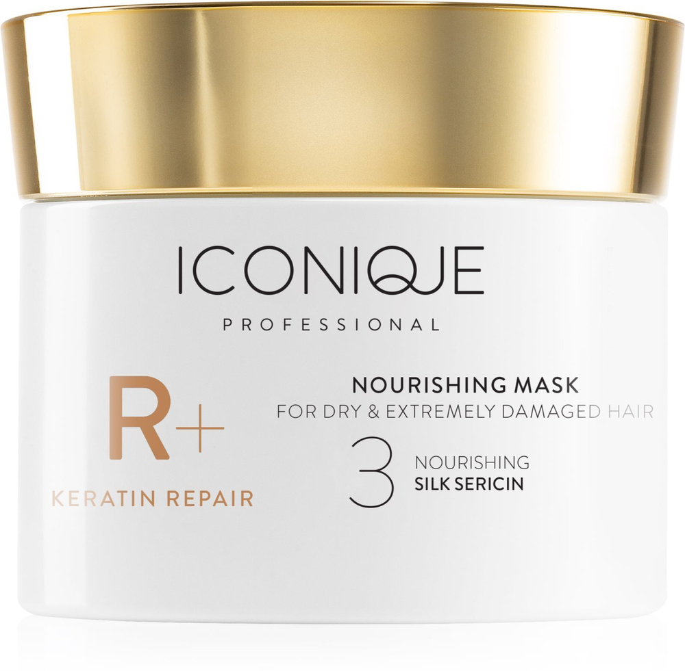 ICONIQUE Professional R+ Keratin repair 3 steps for strong and shiny hair - подарочный набор (для ослабленных волос) /   / GTIN 2800018264856