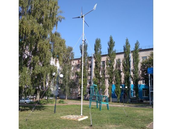 Мачта для ветрогенератора 9 метров с растяжками (d=89мм), YASHEL Technologies Мачта для ветрогенератора 9 метров с растяжками (d=89мм), фото №671345242