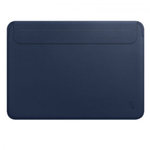 Чехол для ноутбука WIWU Skin Pro II PU Leather Sleeve для Apple MacBook Air 13.6" (темно-синий)