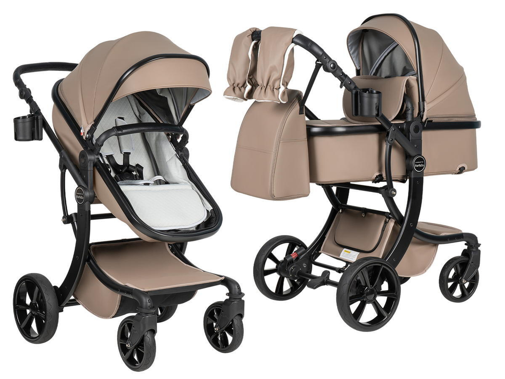 Коляска трансформер Aimile Adventurer какао