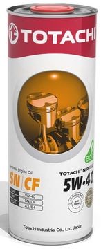NIRO™ LV SYNTHETIC 5W-40 TOTACHI масло моторное синтетическое (1 Литр)