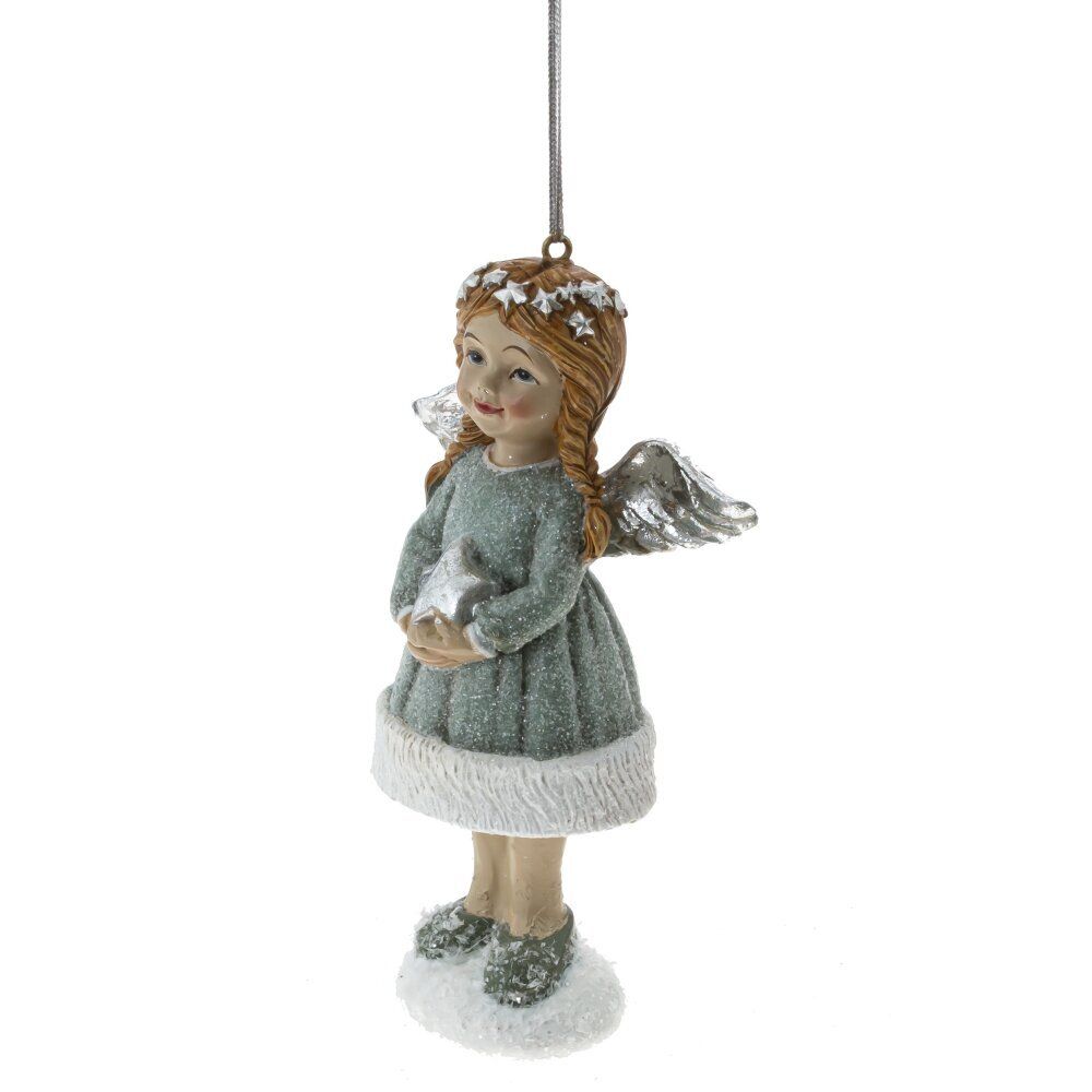 GAEM Фигурка декоративная подвесная "Ангел", L7 W5 H12 см, 2в.