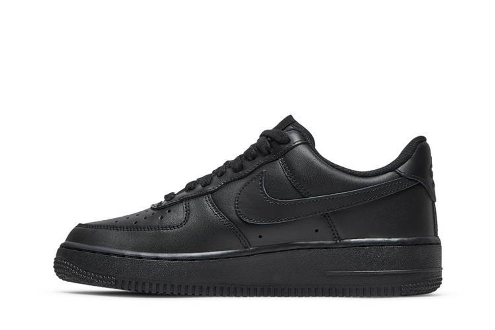 Кроссовки Nike Air Force 1 Low Triple Black (Женская размерная сетка)