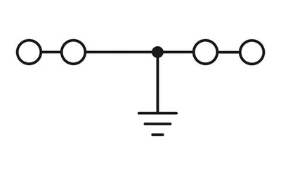 3213609 - PTS 4-QUATTRO-PE - Заземляющая клемма