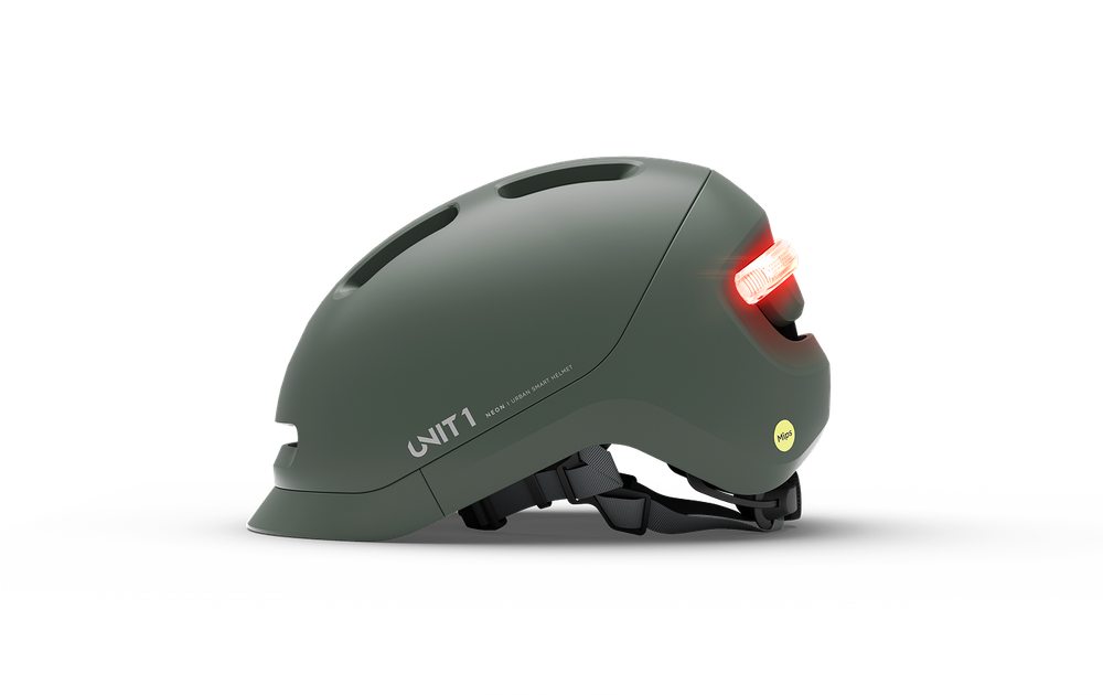 Шлем велосипедный UNIT 1 Neon MIPS Green