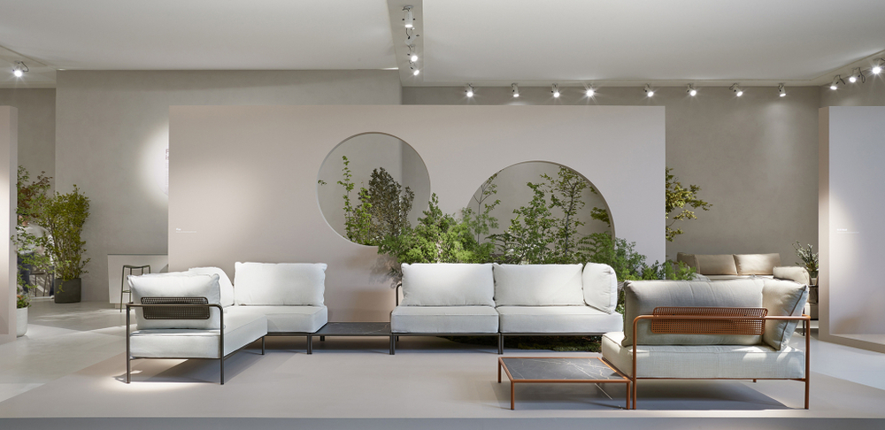 Модуль правый с подушками Scab Design Flap, мокко, белый