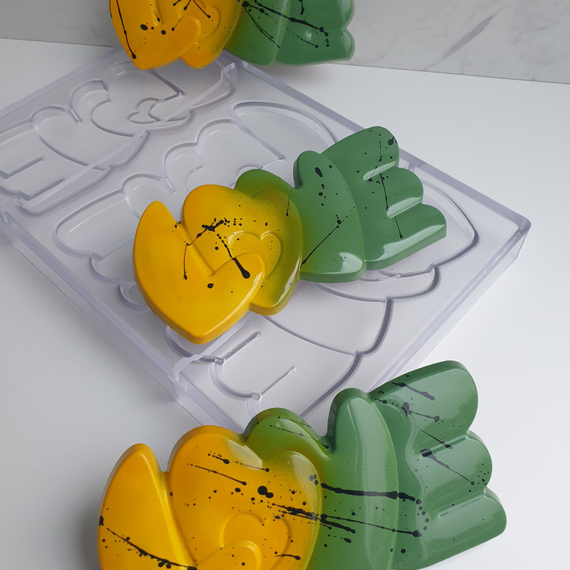 802 | Форма для шоколадных плиток &quot;Love&quot; (275*175 мм)