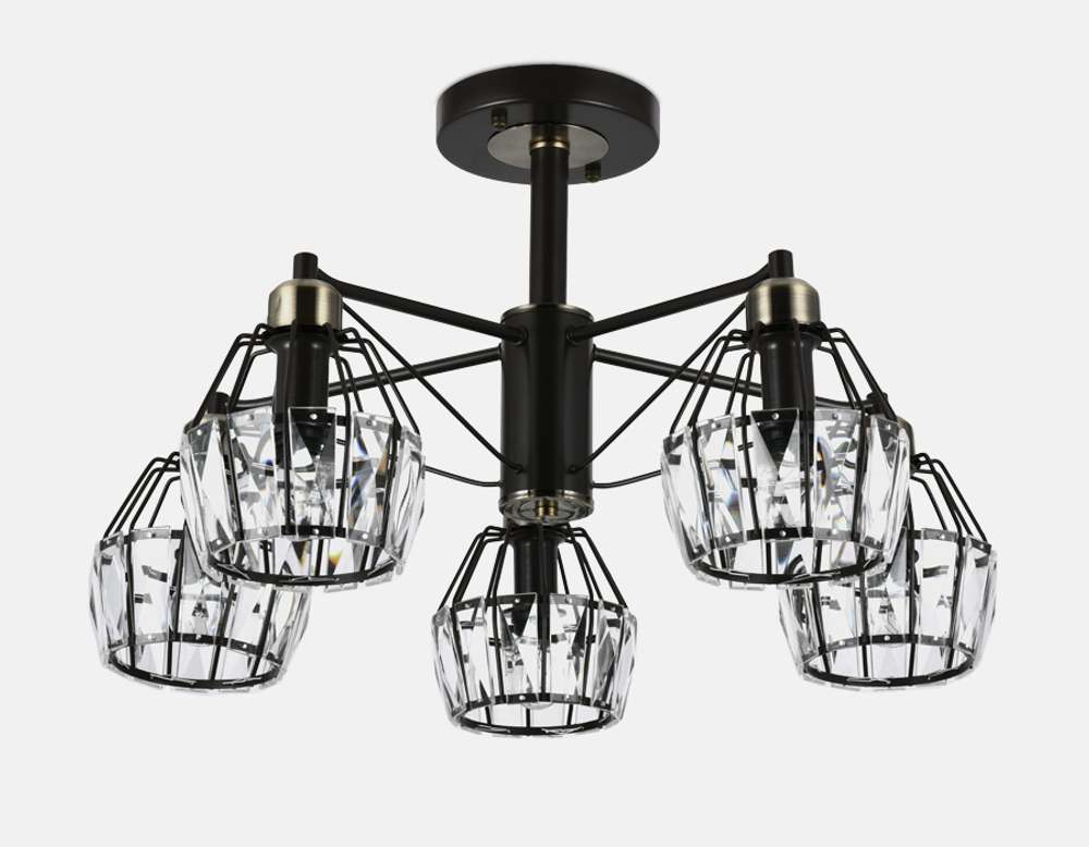 TR5870/5 DCF/SB темный кофе/бронза E14 max 40W D620*370