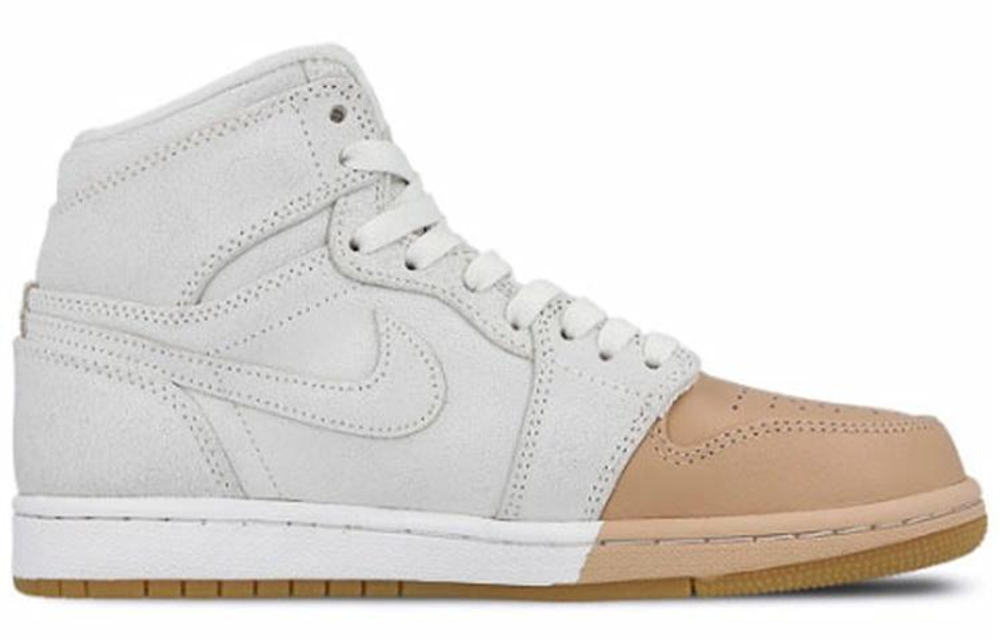Кроссовки Jordan Air Jordan 1 Retro Hi Pr Tan Dipped (Женская размерная сетка)