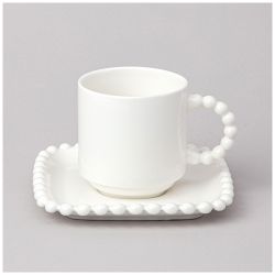 ЧАЙНЫЙ НАБОР LEFARD "PEARL" НА 4 ПЕР. 8 ПР. 7,5*10,5*8 СМ 220 МЛ (КОР=8НАБ.)