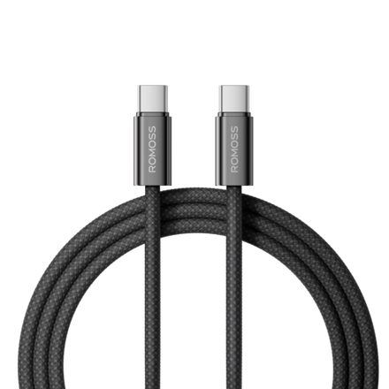 Кабель Type C - Type C 60W Romoss CB3235 1 метра Grey