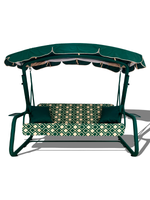 Садовые Качели Геометрия зеленый