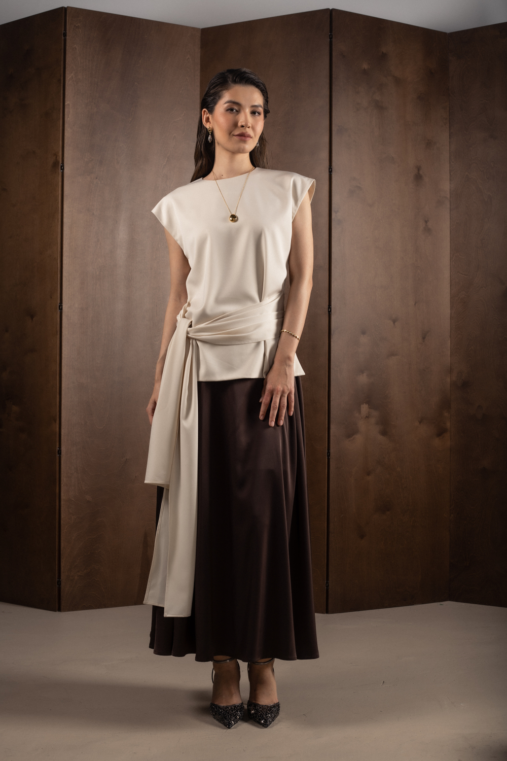 Топ с завязками, М 25165