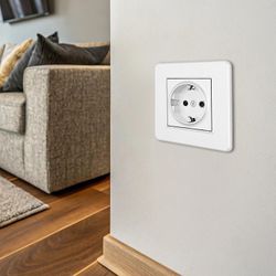 Розетка с заземлением и со шторкой Arte Milano SET16-1 SET16-1-40-1 white