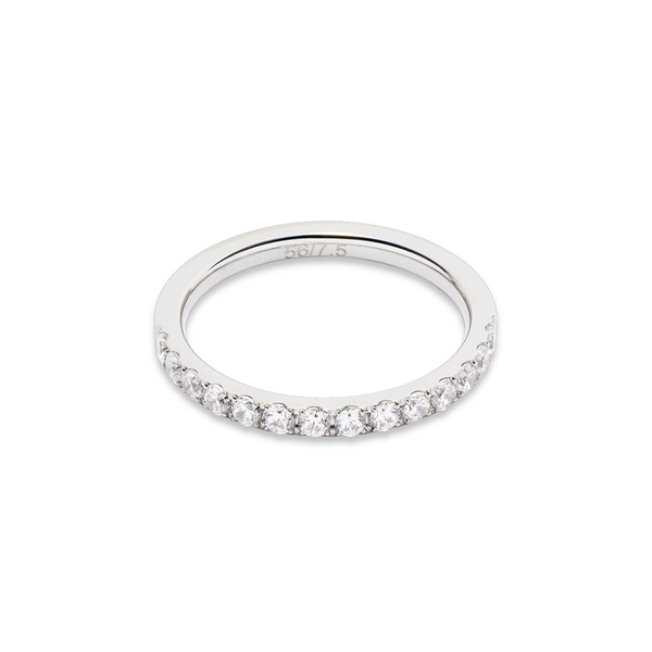 Кольцо Coeur de Lion Crystal-Silver 0146/40-1817 58 размер 18,5
