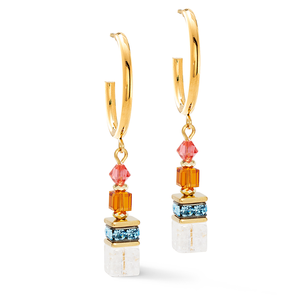 Серьги Multicolour Sunset Coeur de Lion