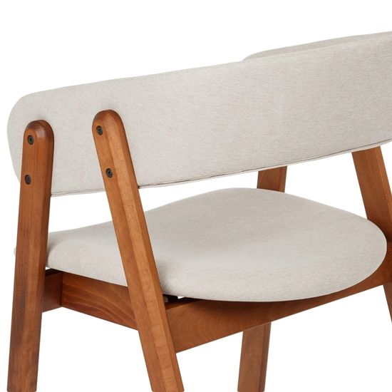 Стул Devlin Soft цвет бежевый/коричневый