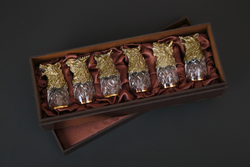 Набор стопок "Звери" в подарочной коробке