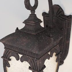 Уличный настенный светильник Outdoor O414WL-01BZ