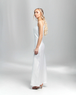 Платье-комбинация на тонких бретелях