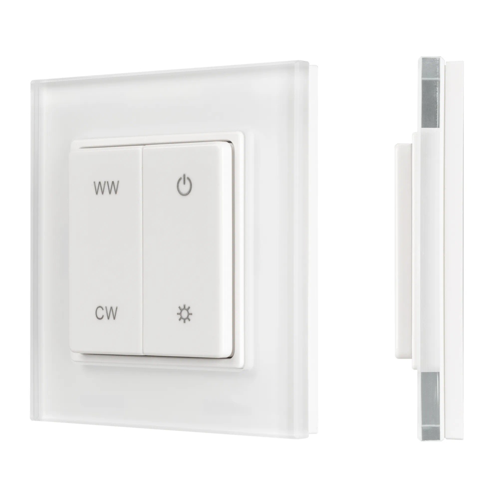 Панель SMART-P49-MIX-G-SUF (3V, 1 зона, Knob, 2.4G) (Arlight, Пластик) 032985