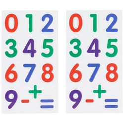 Набор объемных наклеек "Цифры", 2 листа, Мульти-Пульти