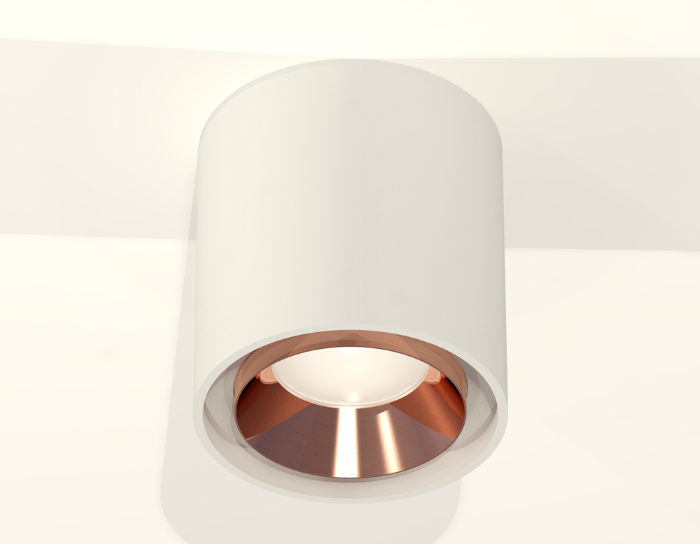 XS7722005 SWH/PPG белый песок/золото розовое полированное MR16 GU5.3 (C7722, N7035)