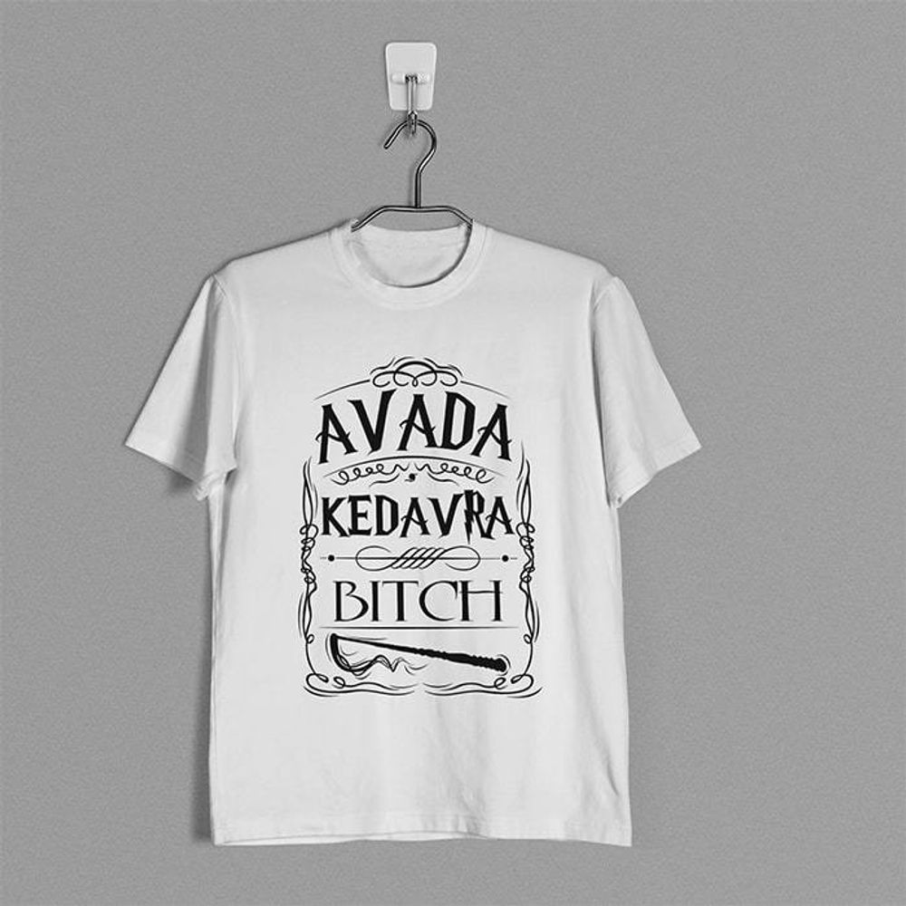 Футболка &quot;Avada Kedavra BITCH&quot; - kinoshop24.ru - фото 1