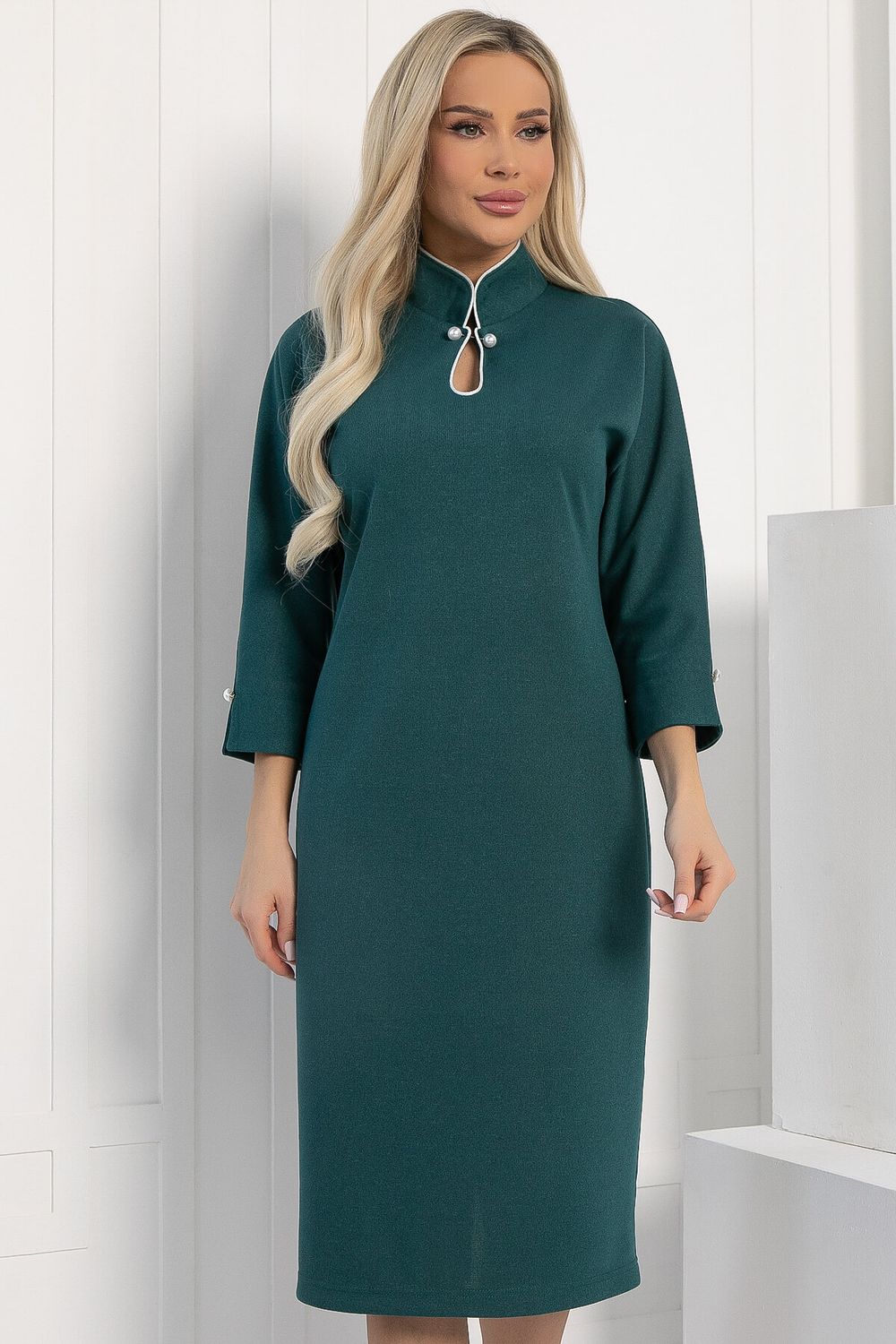 Платье Латрия (зеленое) П12857-18М LT Collection