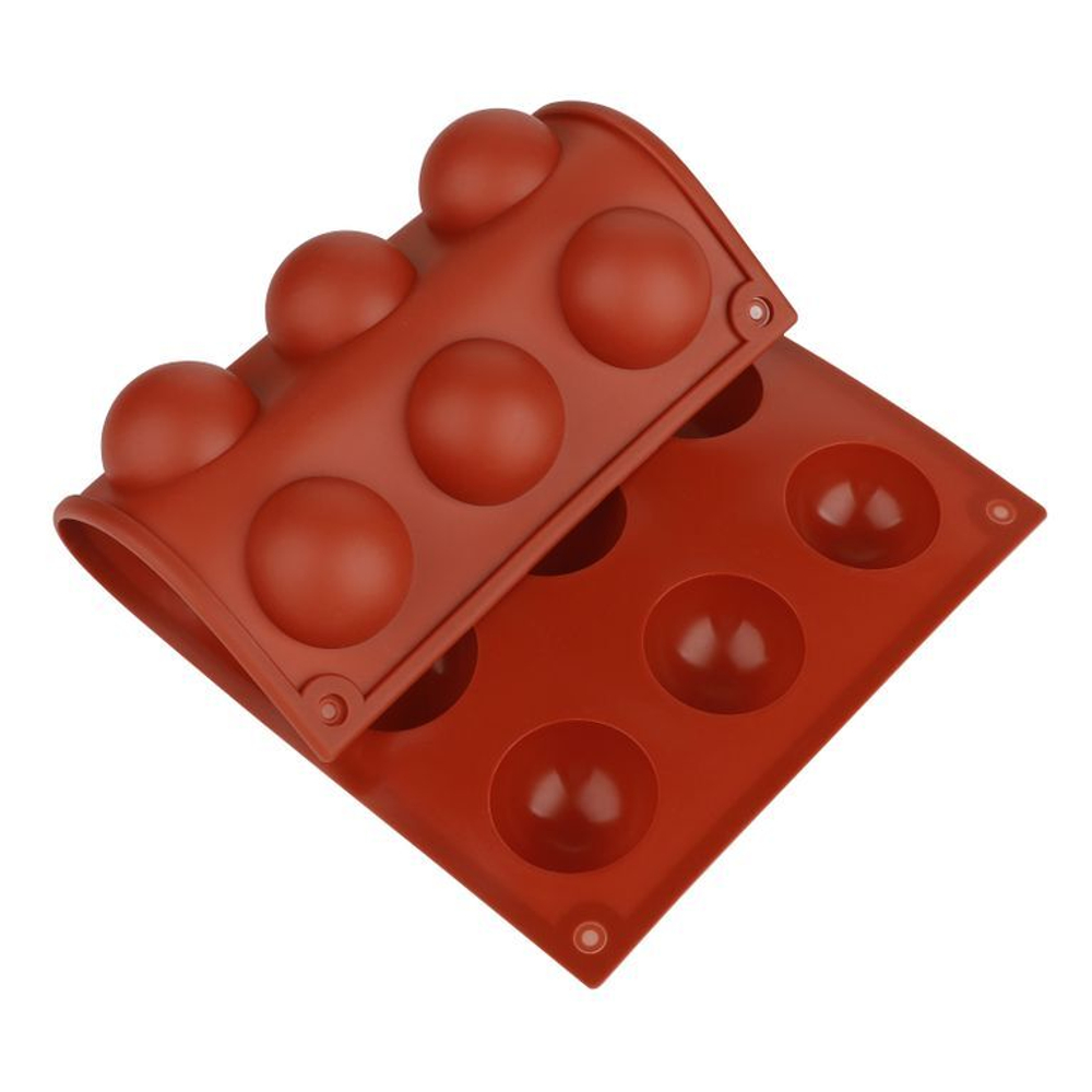 Силиконовая форма «Полусфера» 4 см, 15 ячеек